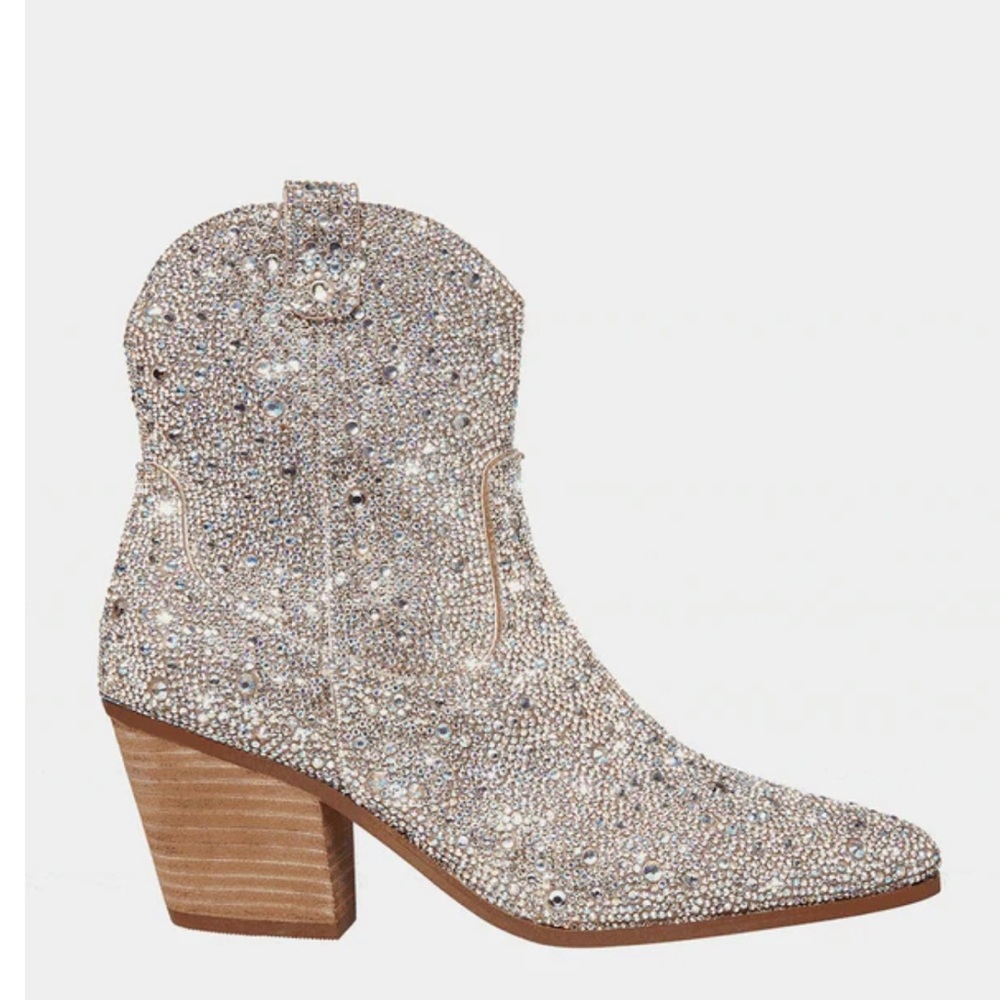 Betsey Johnson SB Diva Sparkling boots